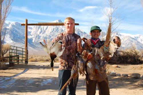 Jim Niemiec's Blog: Many Wing Shooting Options in Lower Owens Valley